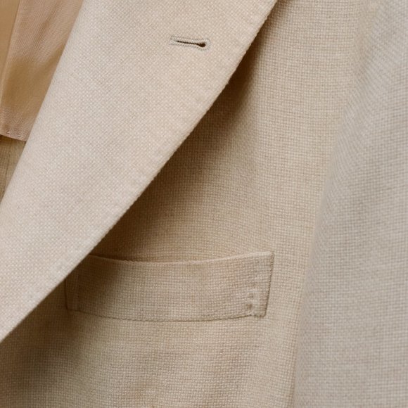 Brunello Cucinelli Men's Woven Cashmere Blazer - Picture 7 of 13